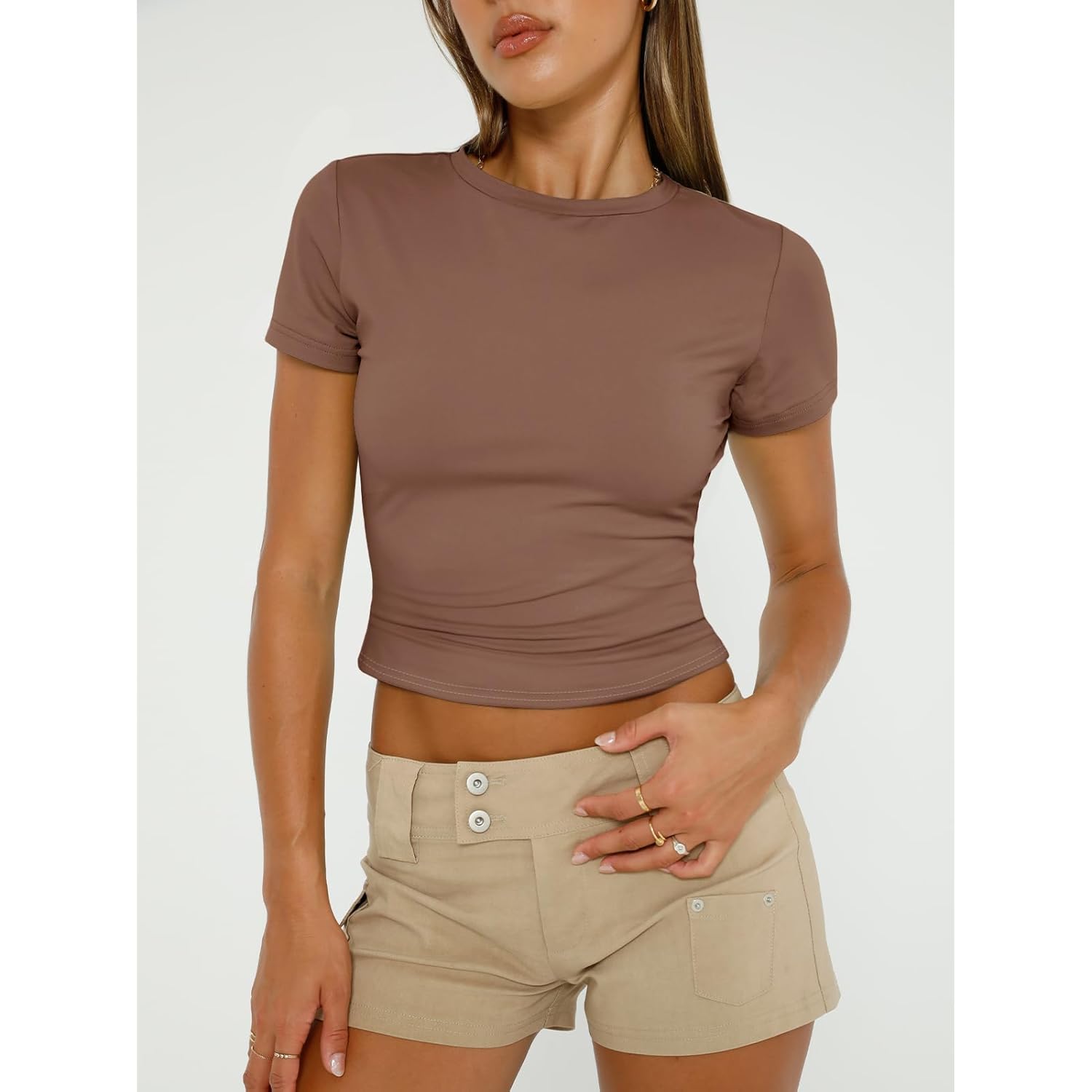 AUTOMET Dames 3 Piece korte mouw shirt Basic - Image 2