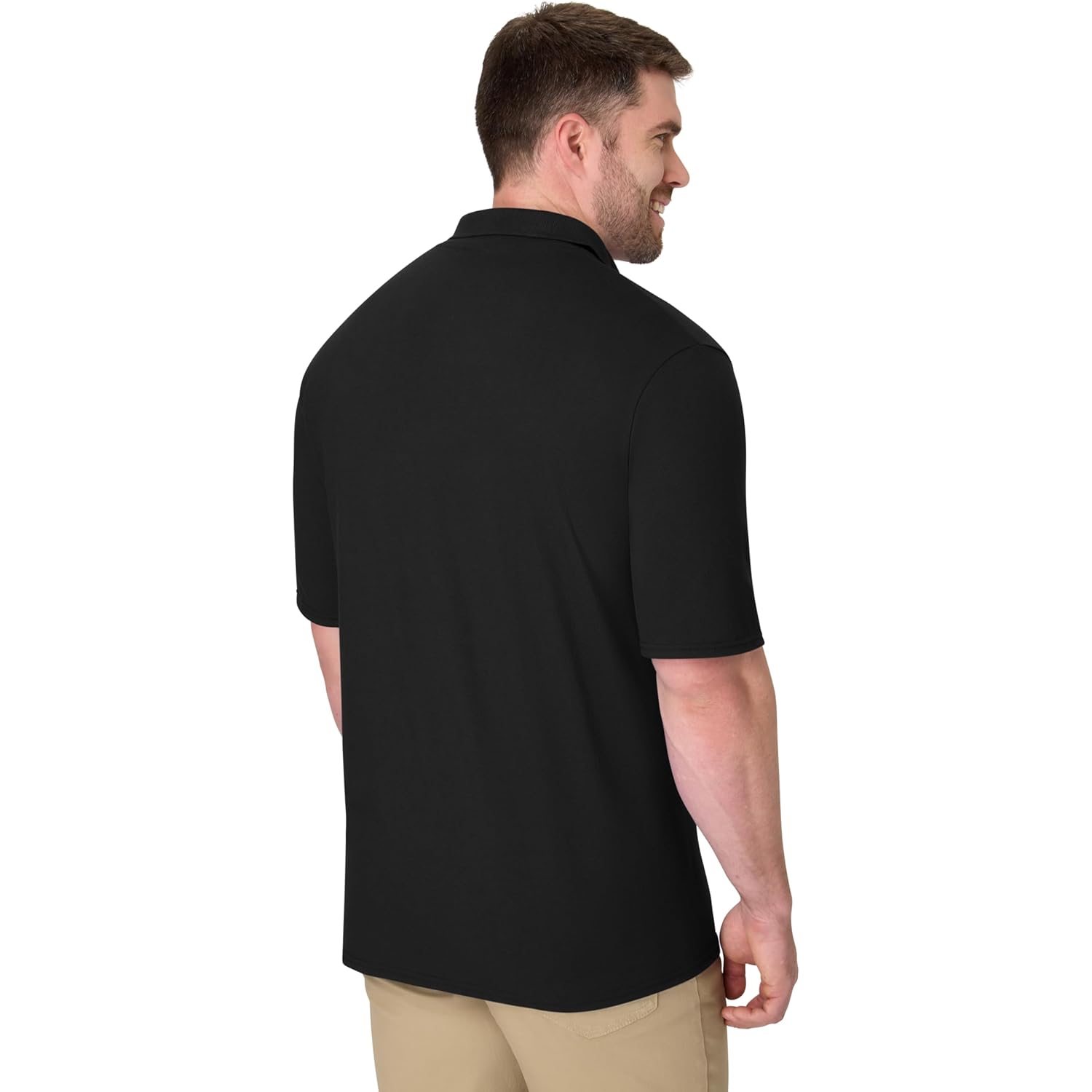 Heren polo shirt korte mouw basic comfort dagelijks 4 - Image 2