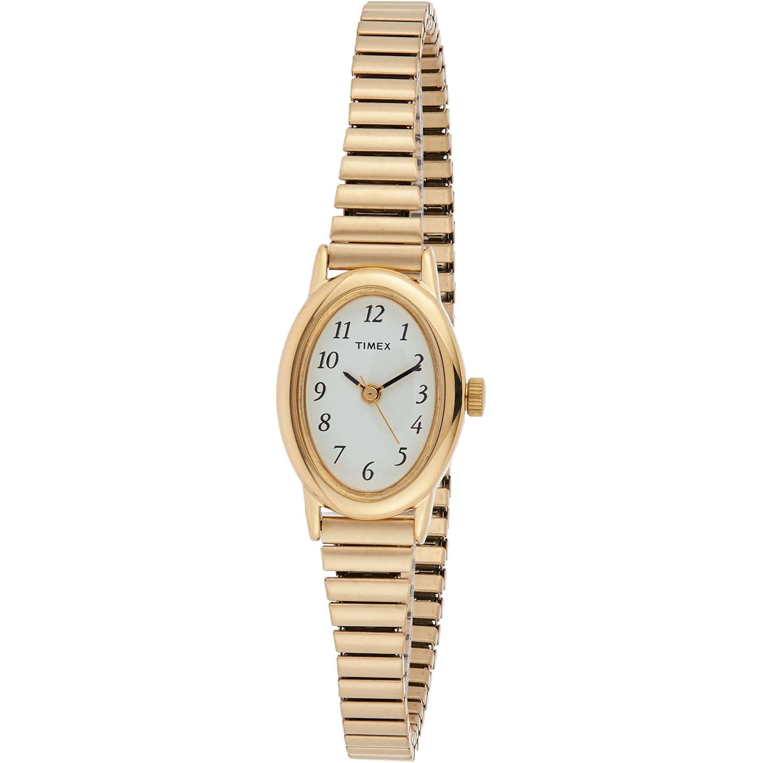 Timex Dames Cavatina horloge - TPearl Dial goud-Tone