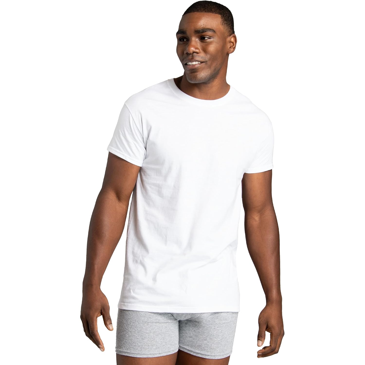 Heren t-shirt ronde hals basic comfort dagelijks 4 - Image 5