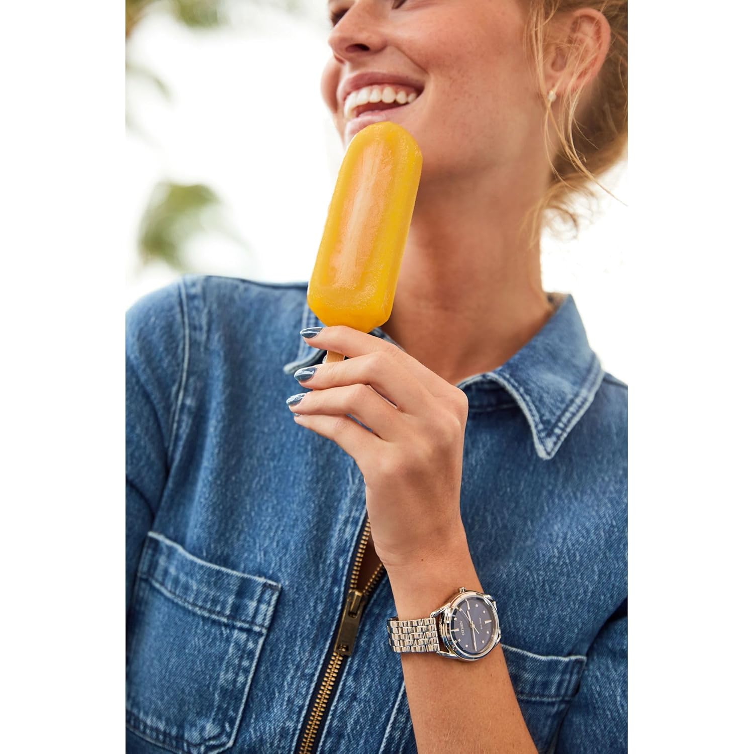 Citizen Dames Classic Eco-Drive horloge, roestvrij staal - Image 4