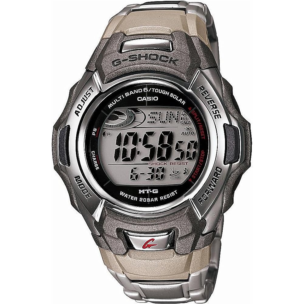 Casio heren g-shock mtgm900da-8cr tough solar atomic roestvrij