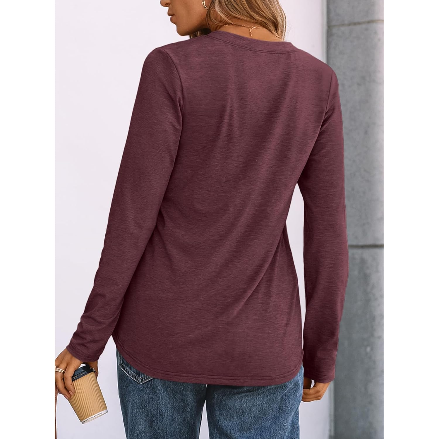 AUTOMET Dames lange mouw shirt 2025 Fall Fashion - Image 4