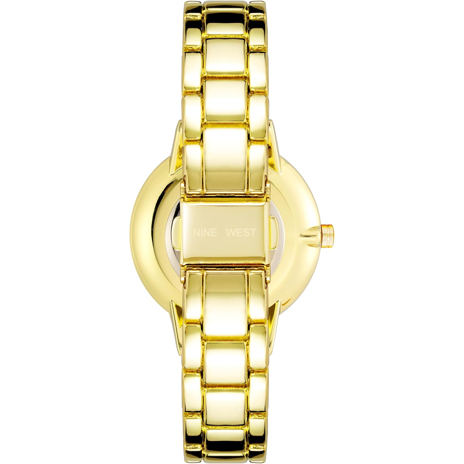 Nine West Dames Crystal Accented schakelband horloge - Image 3