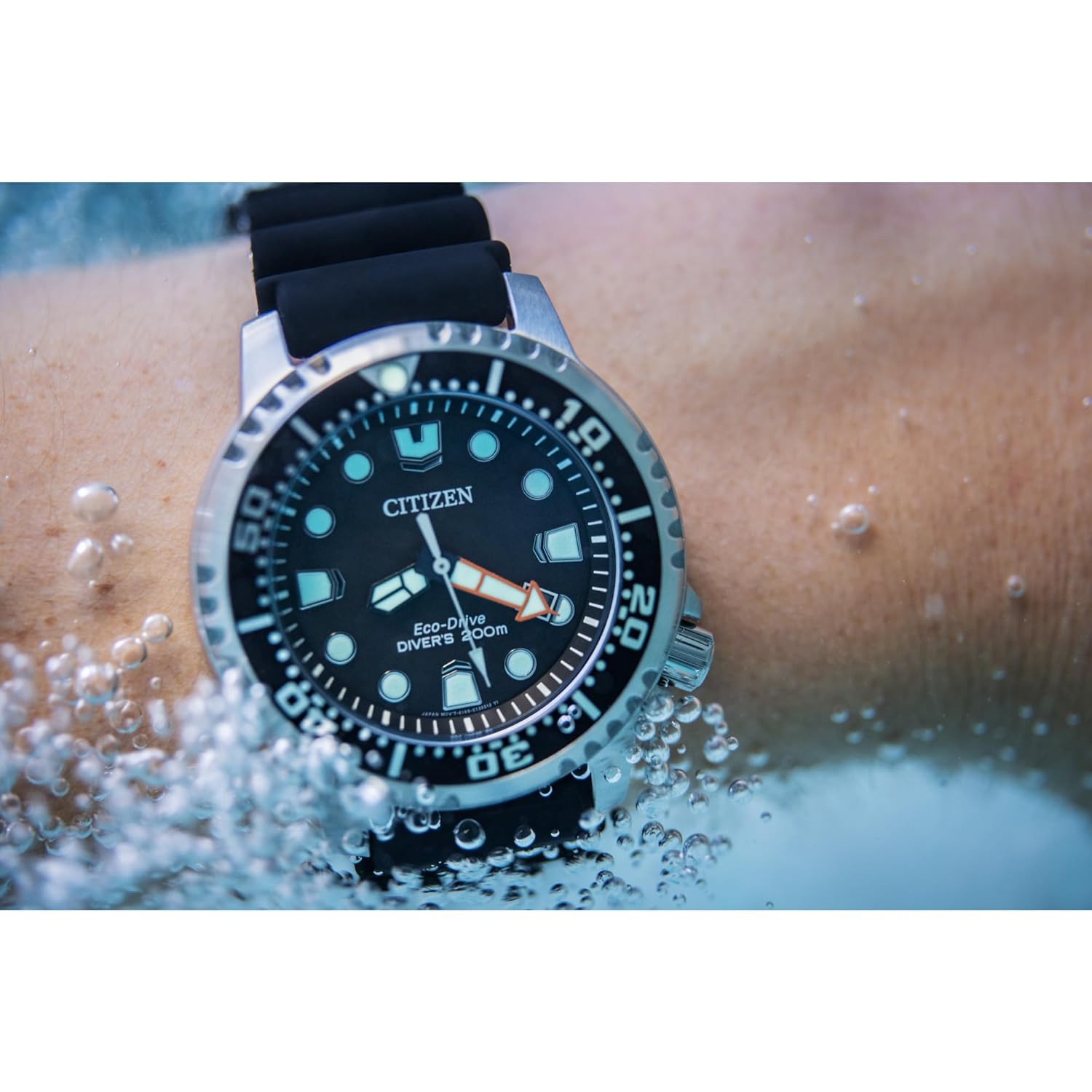 Citizen promaster dive eco-drive horloge, 3-hand date, iso - Image 5