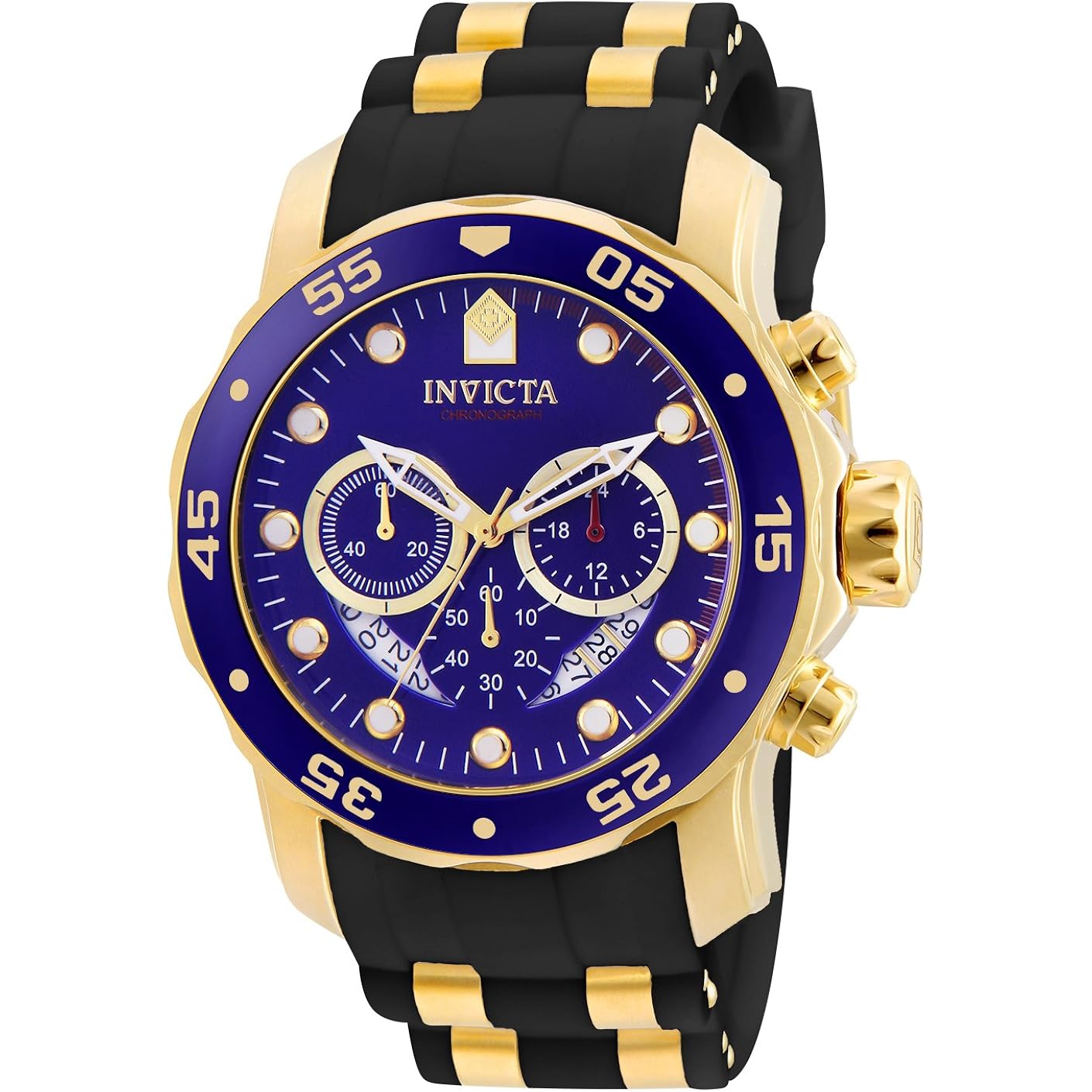 Invicta heren 6983 pro diver collection chronograaf blauw