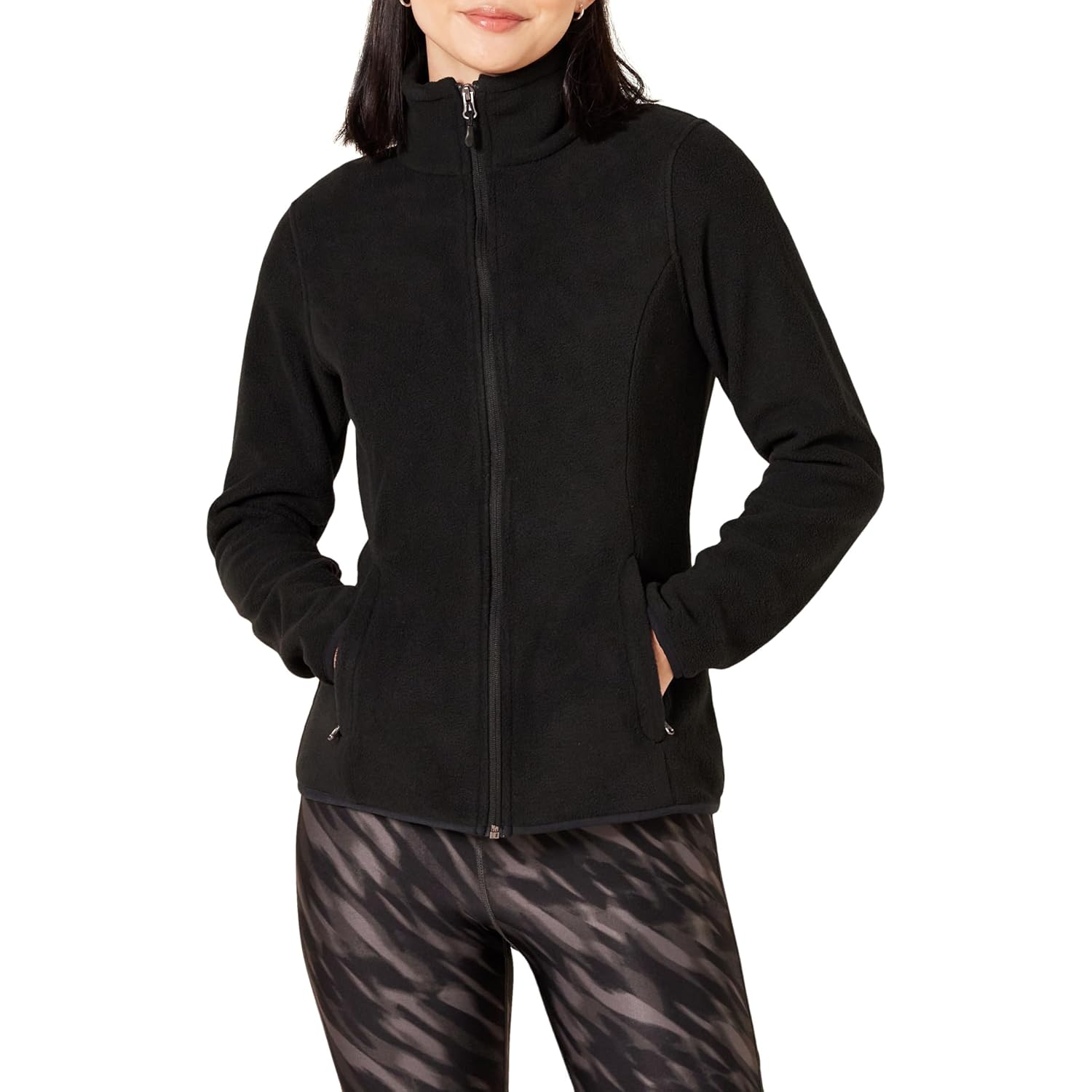 Amazon Essentials Dames Classic-Fit Full-rits Polar Soft fleece