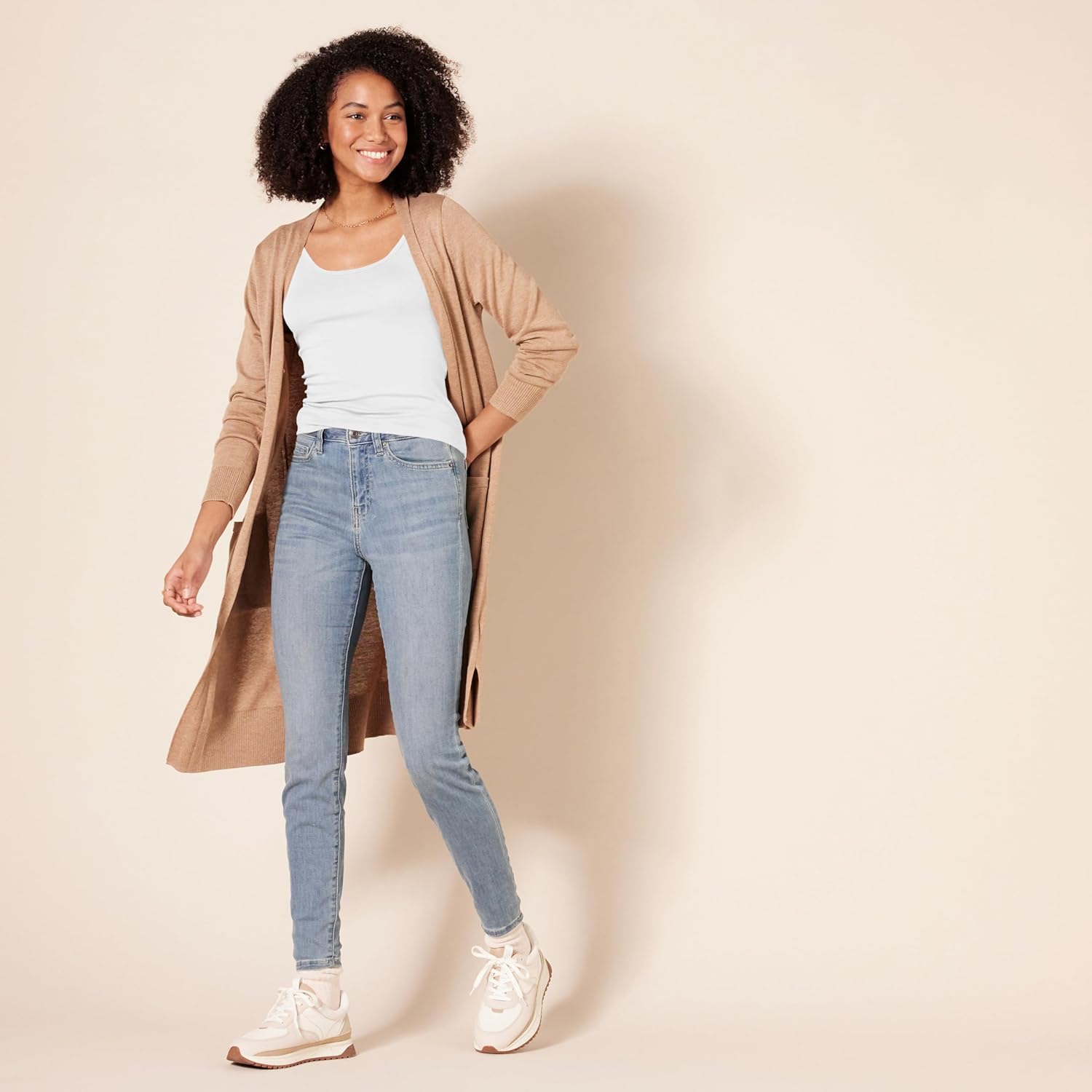 Amazon Essentials Dames Slim-Fit tanktop, Pack of 2 - Image 6