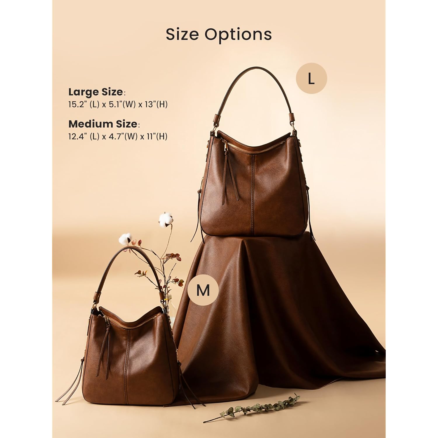 Realer Hobo crossbody Bags for Dames Designer Faux - Image 6