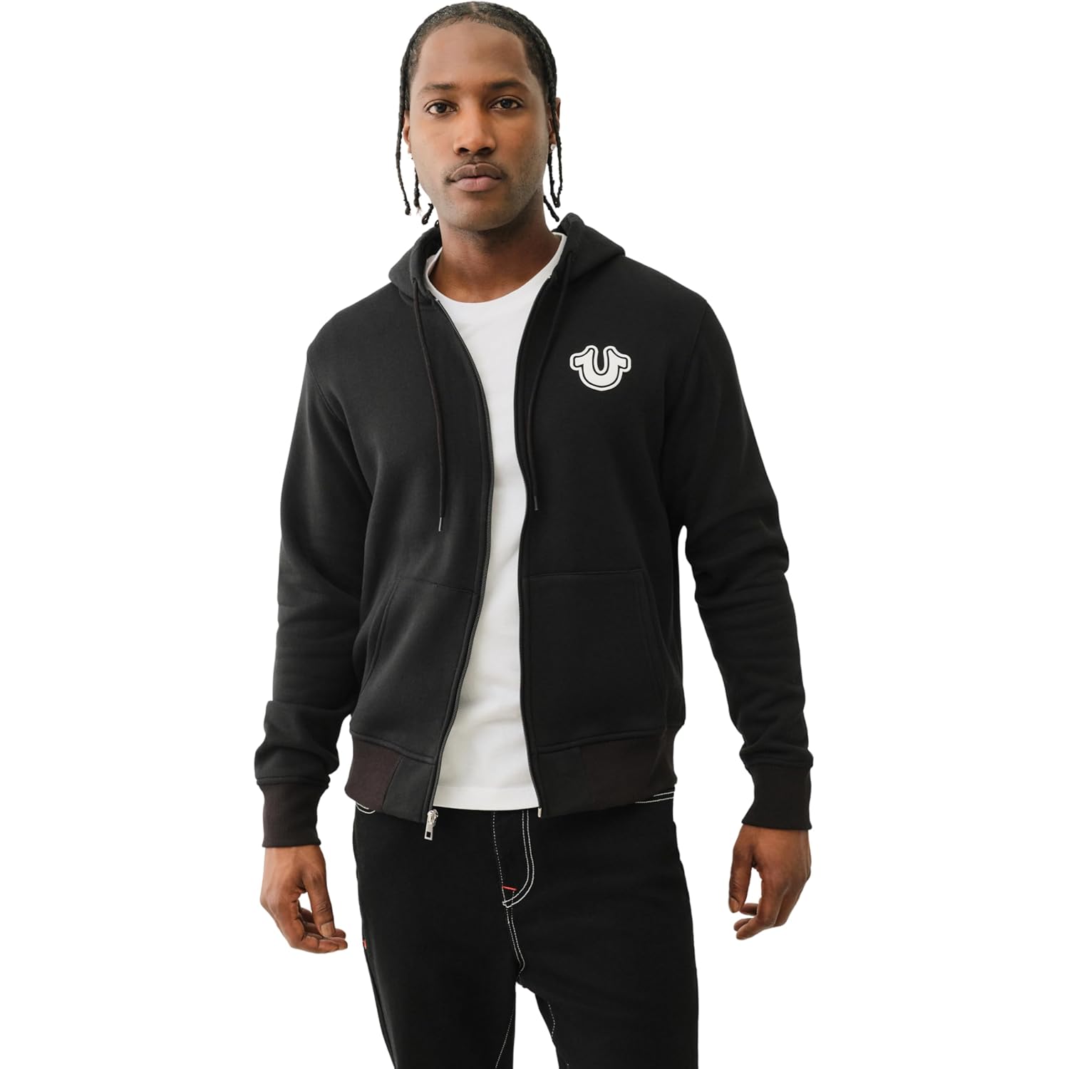 Heren hoodie zip Hoody – zip with Graphic - Image 7