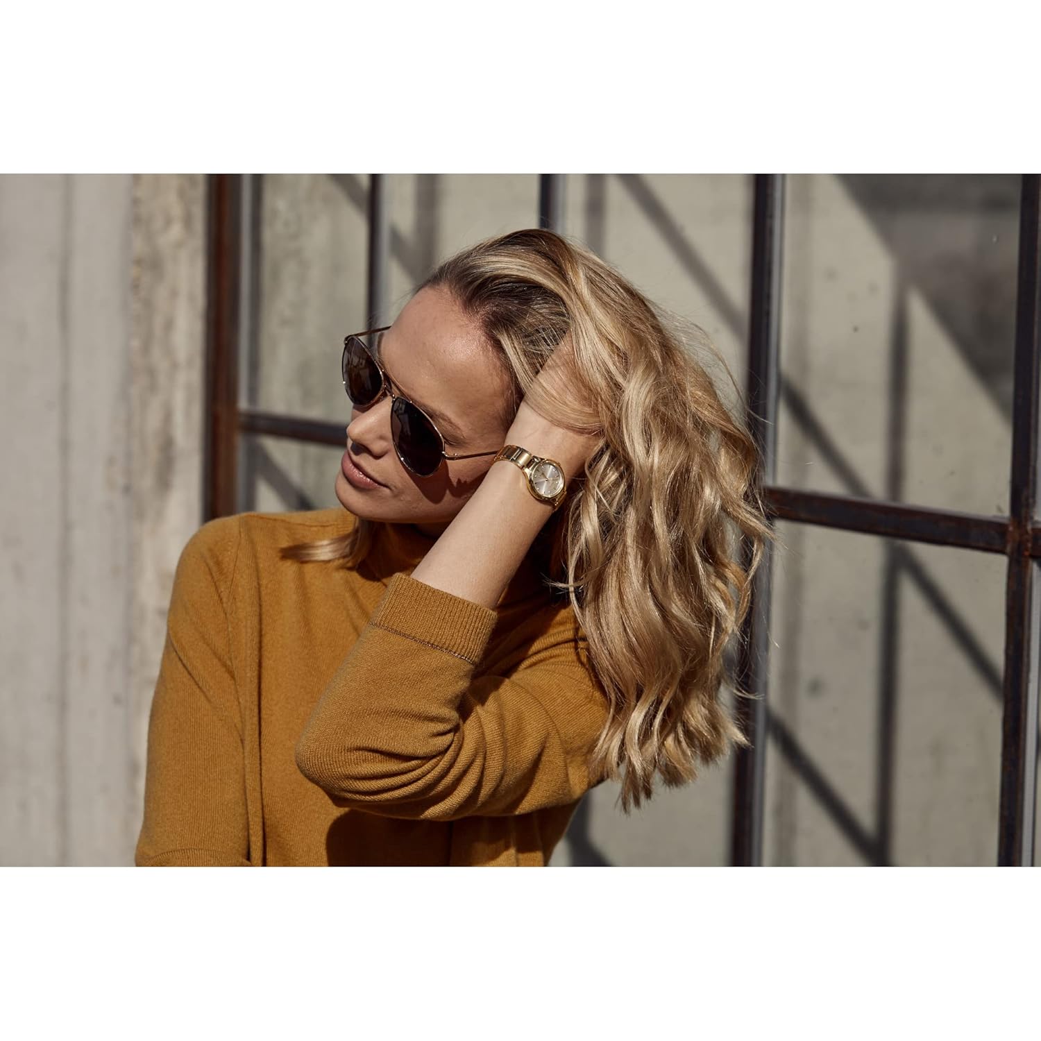 CITIZEN Ladies' Eco-Drive Classic leer band horloge with - Image 4