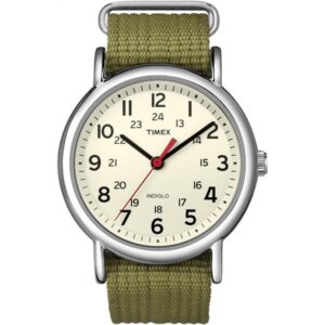 Timex Weekender 38mm Unisex analoog horloge | INDIGLO