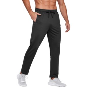 COOFANDY Heren sweatpants Open Bottom lichtgewicht Athletic Running