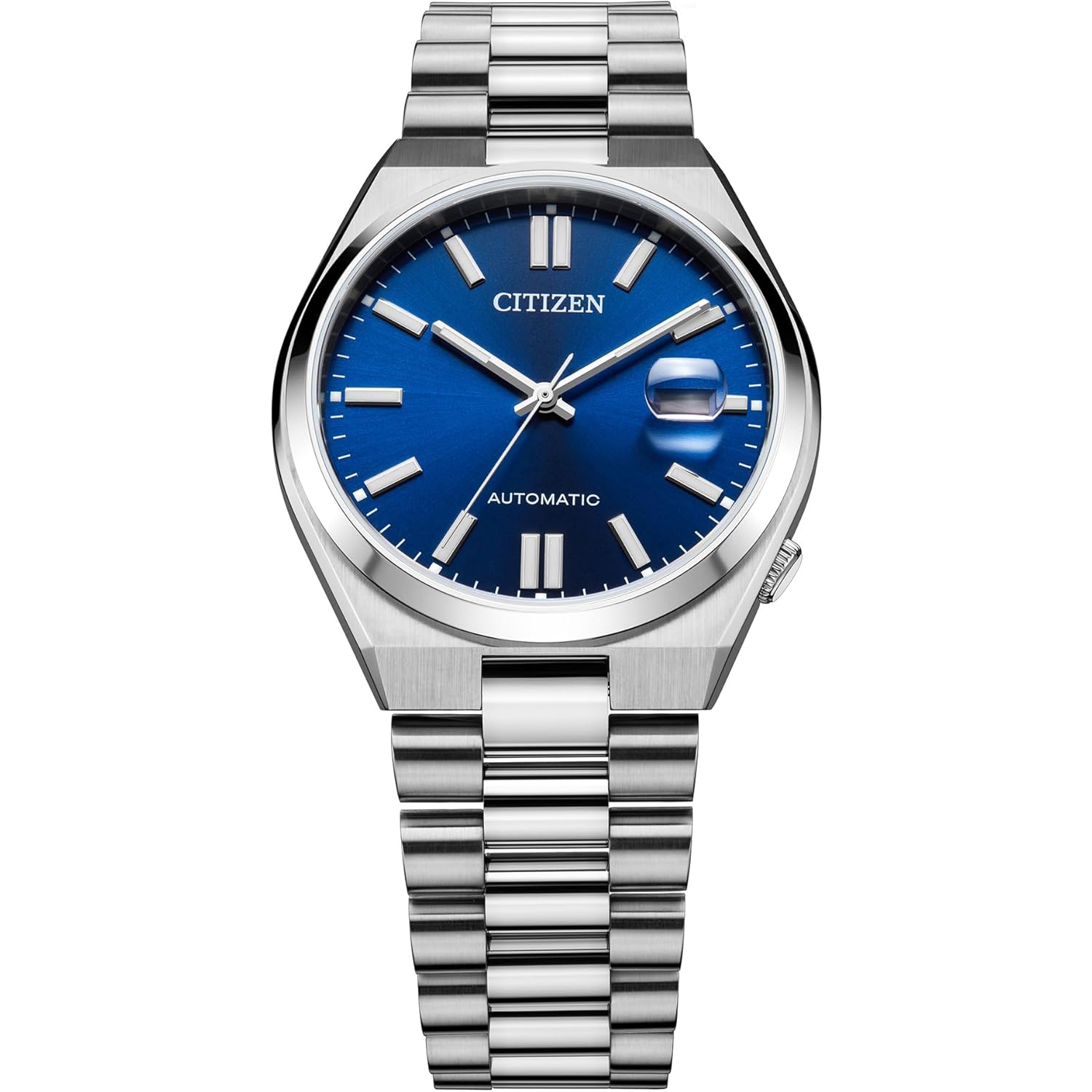 Citizen Men's automatisch Tsuyosa Sport Luxury horloge, zilver-Tone - Image 4