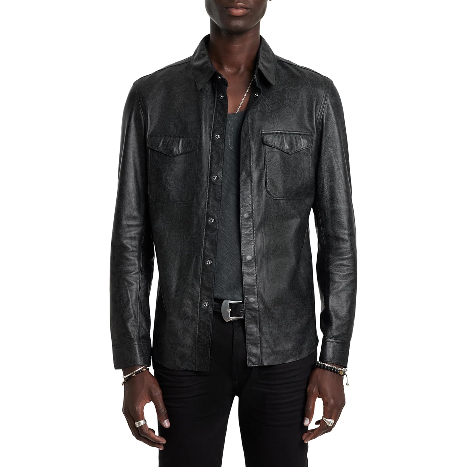 John Varvatos Heren Travis Shirt jas - Image 4