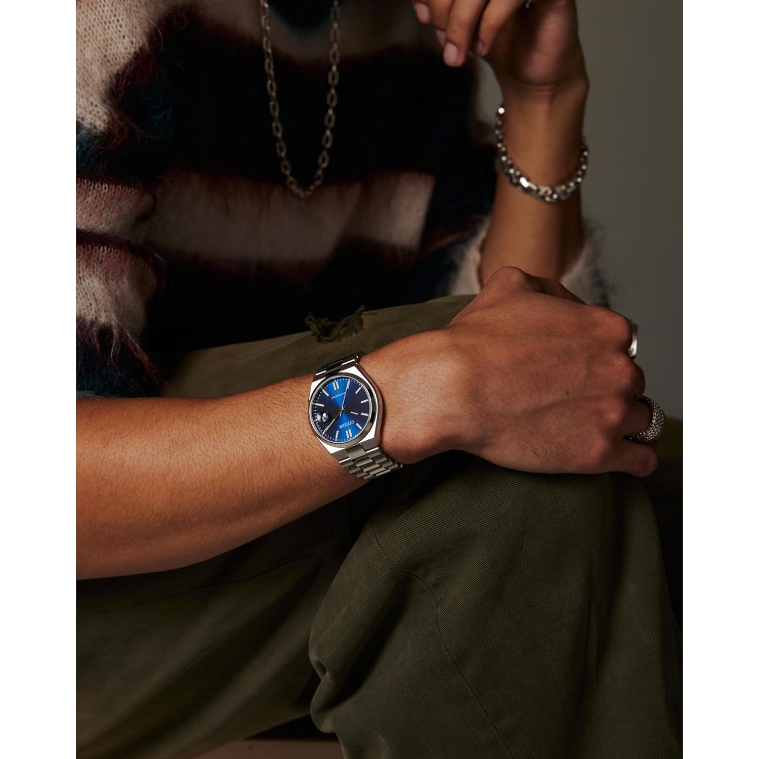 Citizen Men's automatisch Tsuyosa Sport Luxury horloge, zilver-Tone - Image 6