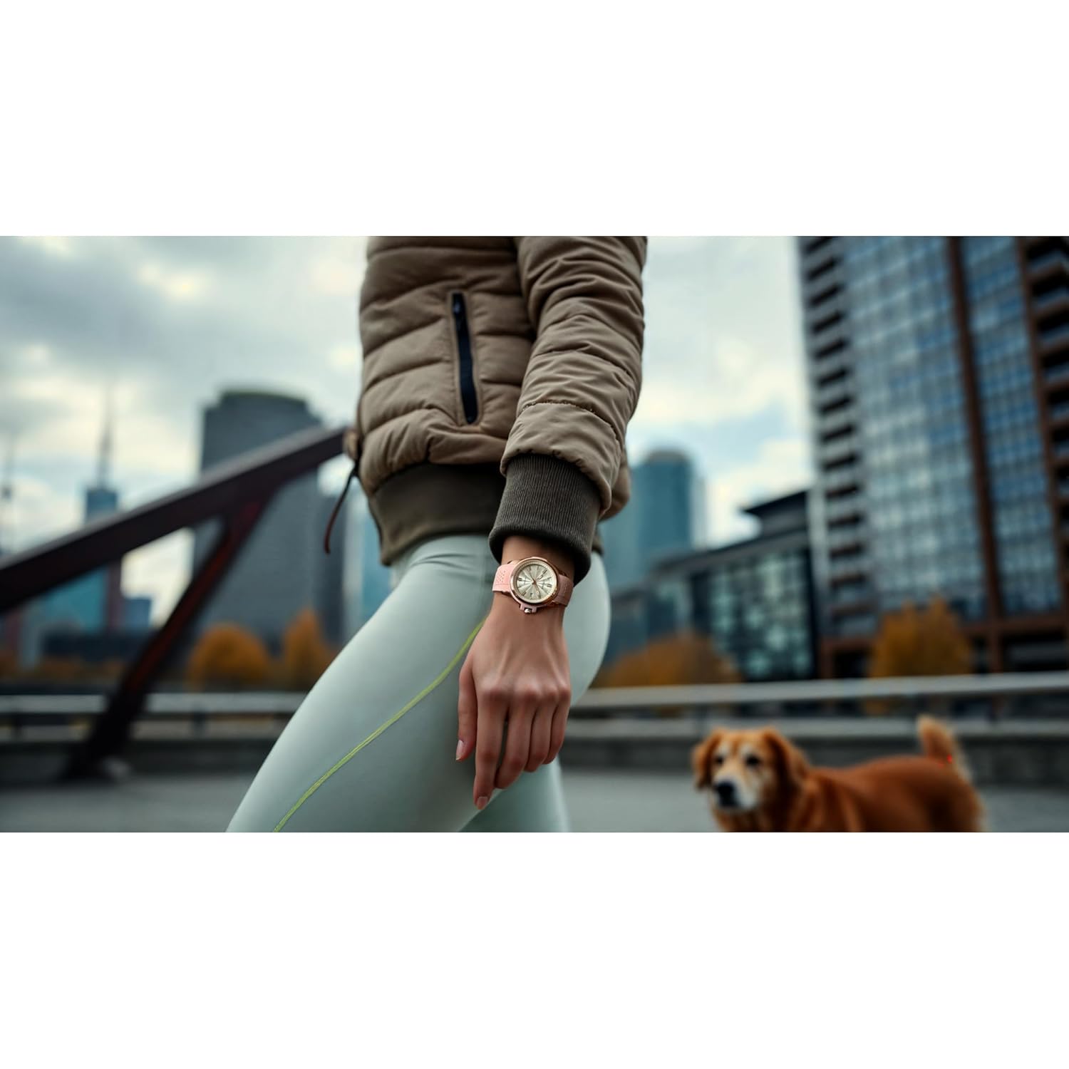 Citizen Dames Eco-Drive Weekender Sport Casual, Rose goud-Tone - Image 5