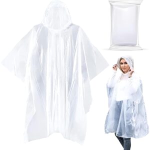20-Pack Emergency Disposable regen Ponchos for Adults –