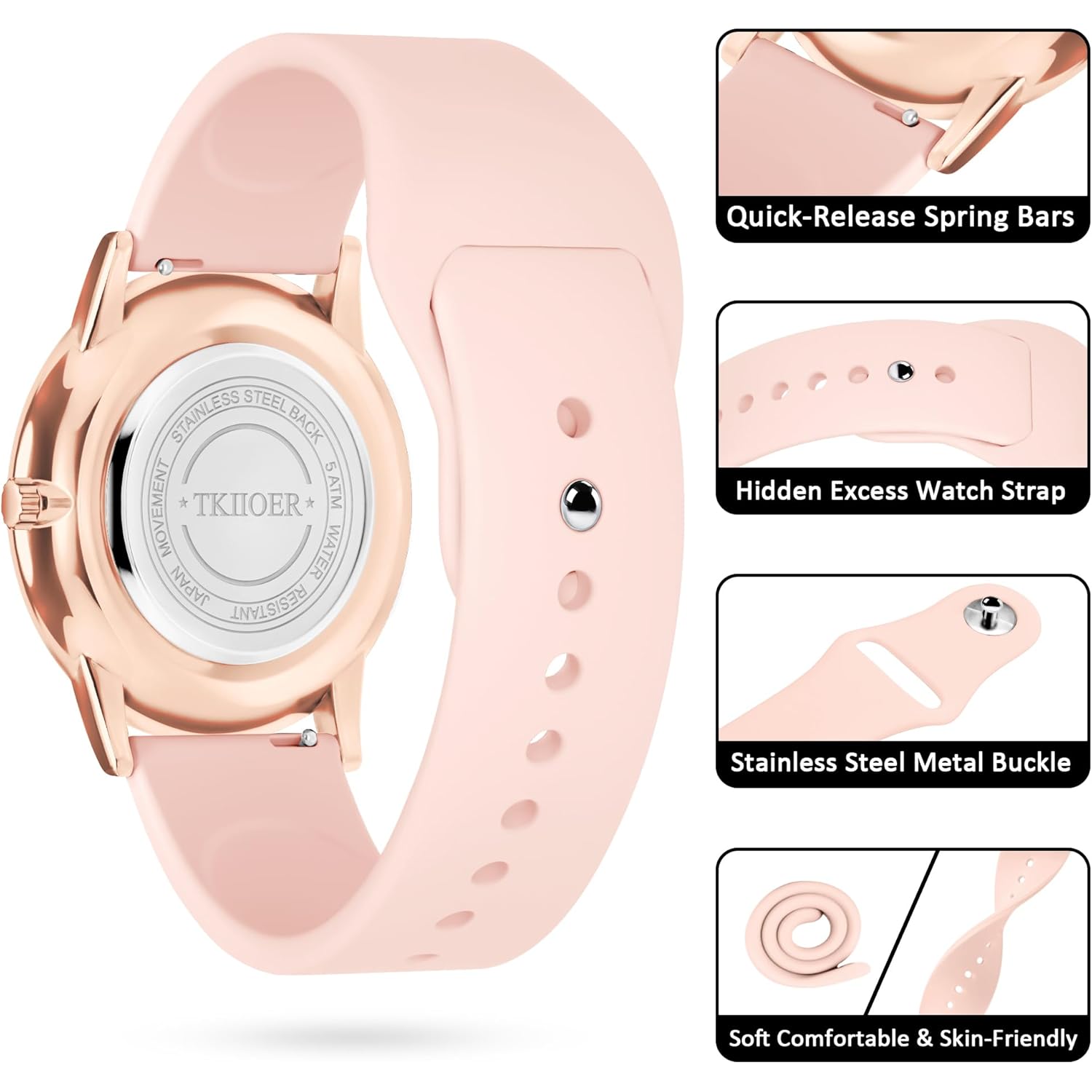 Nurse horloge for Nurse Medical Professionals Students Dames - Image 6