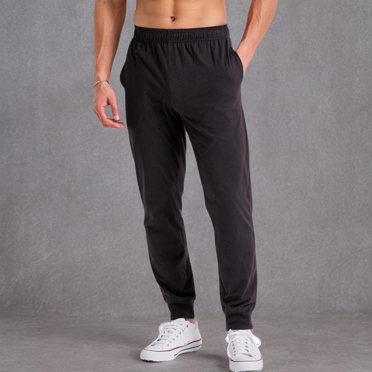 Hanes Originals katoen jogger, Jersey sweatpants for Heren - Image 6