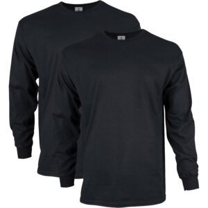 Heren t-shirt lange mouw basic comfort dagelijks