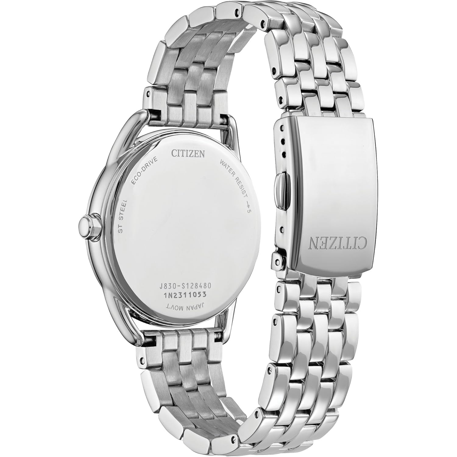 Citizen Dames Classic Eco-Drive horloge, roestvrij staal - Image 3