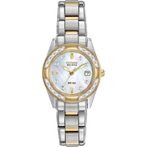 Citizen Dames Eco-Drive Dress Classic Diamond horloge in