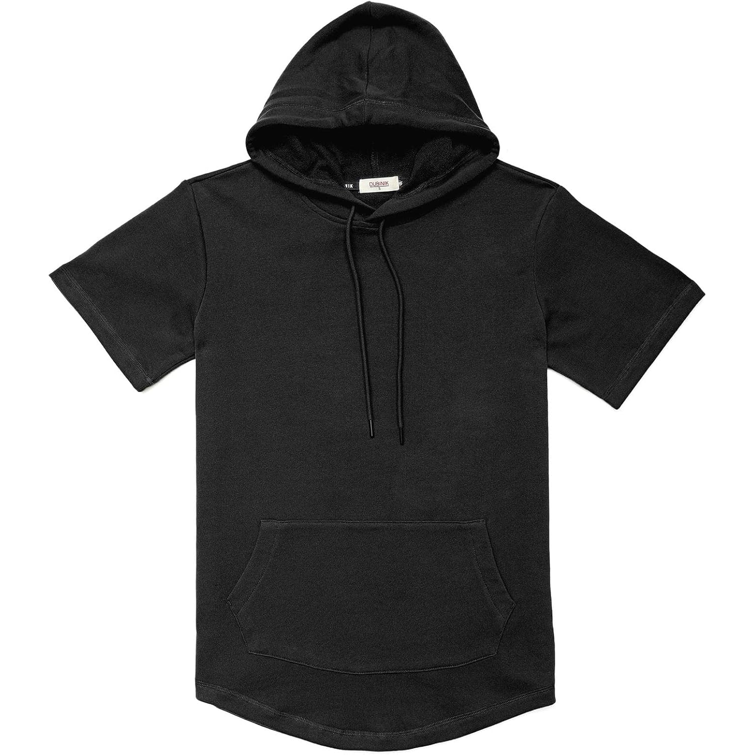 Heren Hoodie Lightweight Soft Cotton Moisture Wicking Kangaroo Pocket Short Sleeve Hoodie
