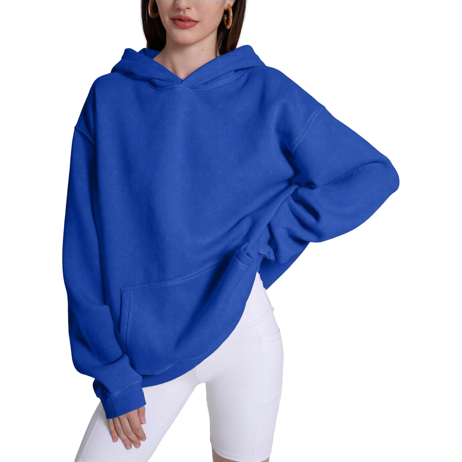 Dnzzs Acid Wash hoodie for Dames pullover oversized - Image 2