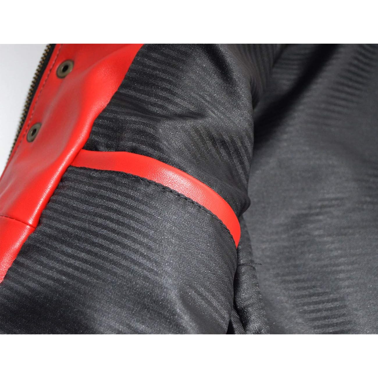 Party&Dance wear - rood & zwart leather jas - Image 6