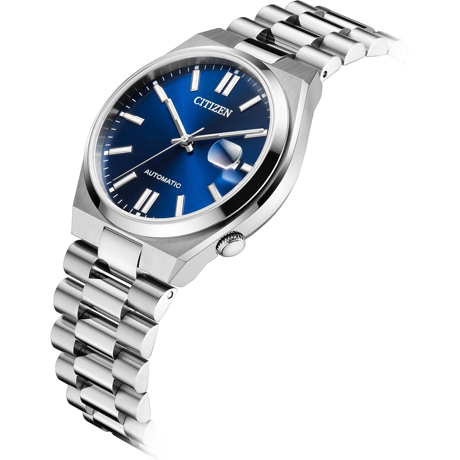 Citizen Men's automatisch Tsuyosa Sport Luxury horloge, zilver-Tone - Image 5