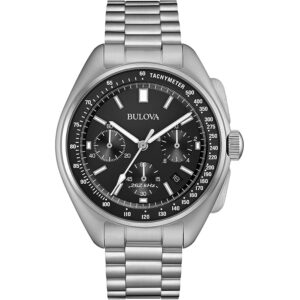 Bulova heren archive series lunar pilot 6-hand chronograaf