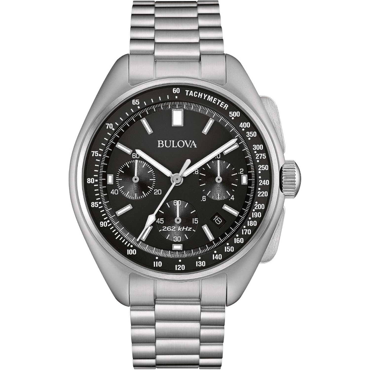 Bulova heren archive series lunar pilot 6-hand chronograaf - Image 7