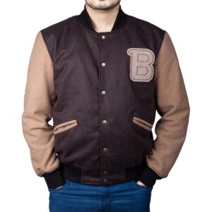 Heren Hotline Miami Varsity Letterman Fashion Wool bomber