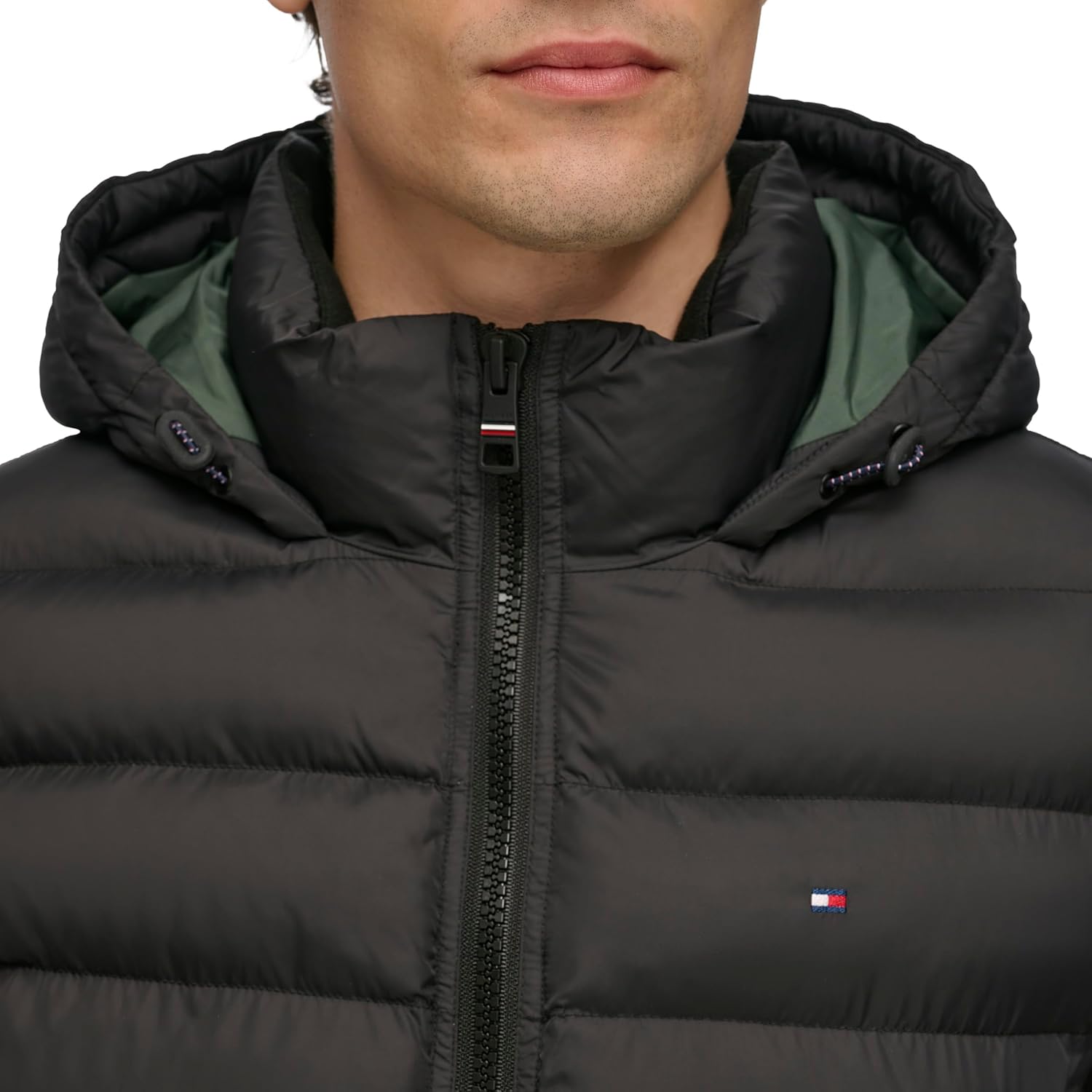 Tommy Hilfiger Heren dons Alternative capuchon puffer jas - Image 6