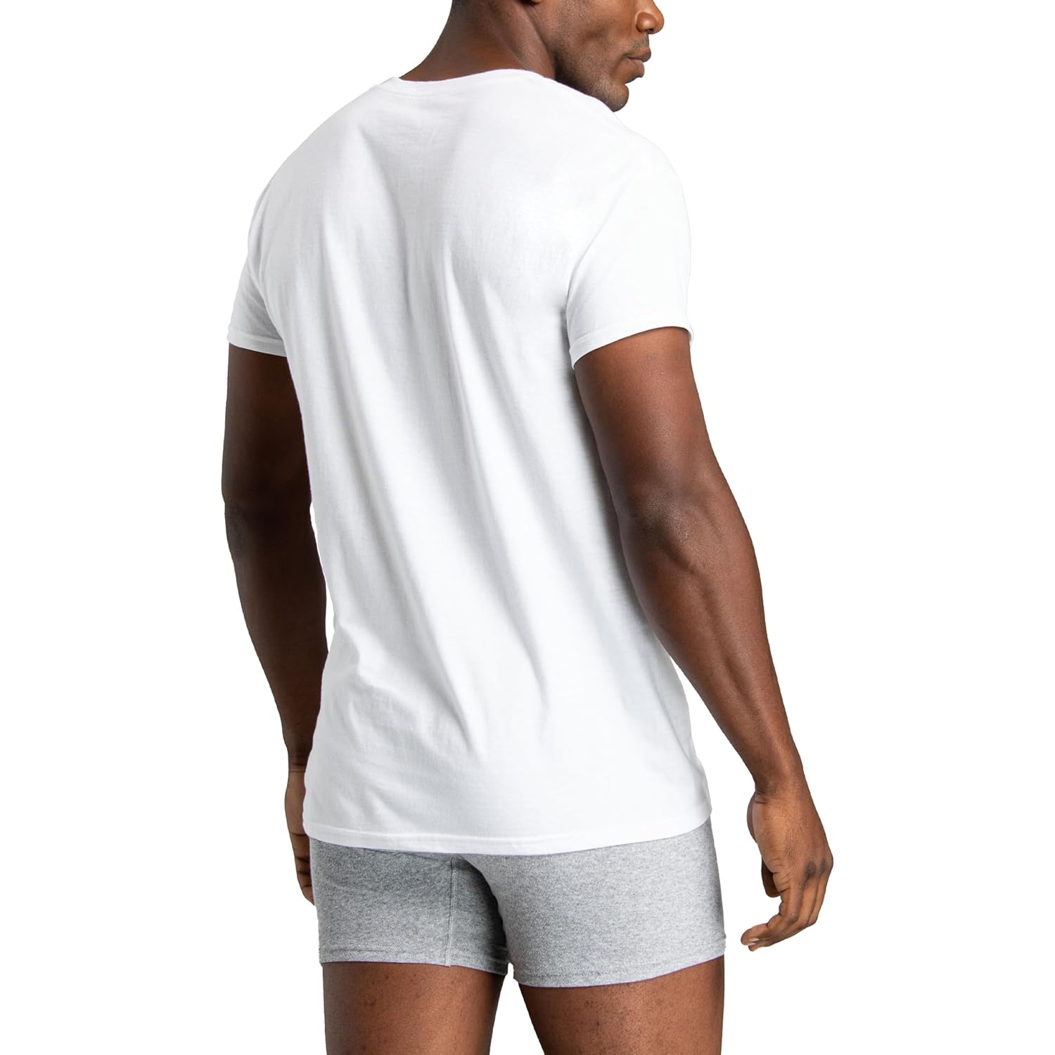 Heren t-shirt ronde hals basic comfort dagelijks 4 - Image 4