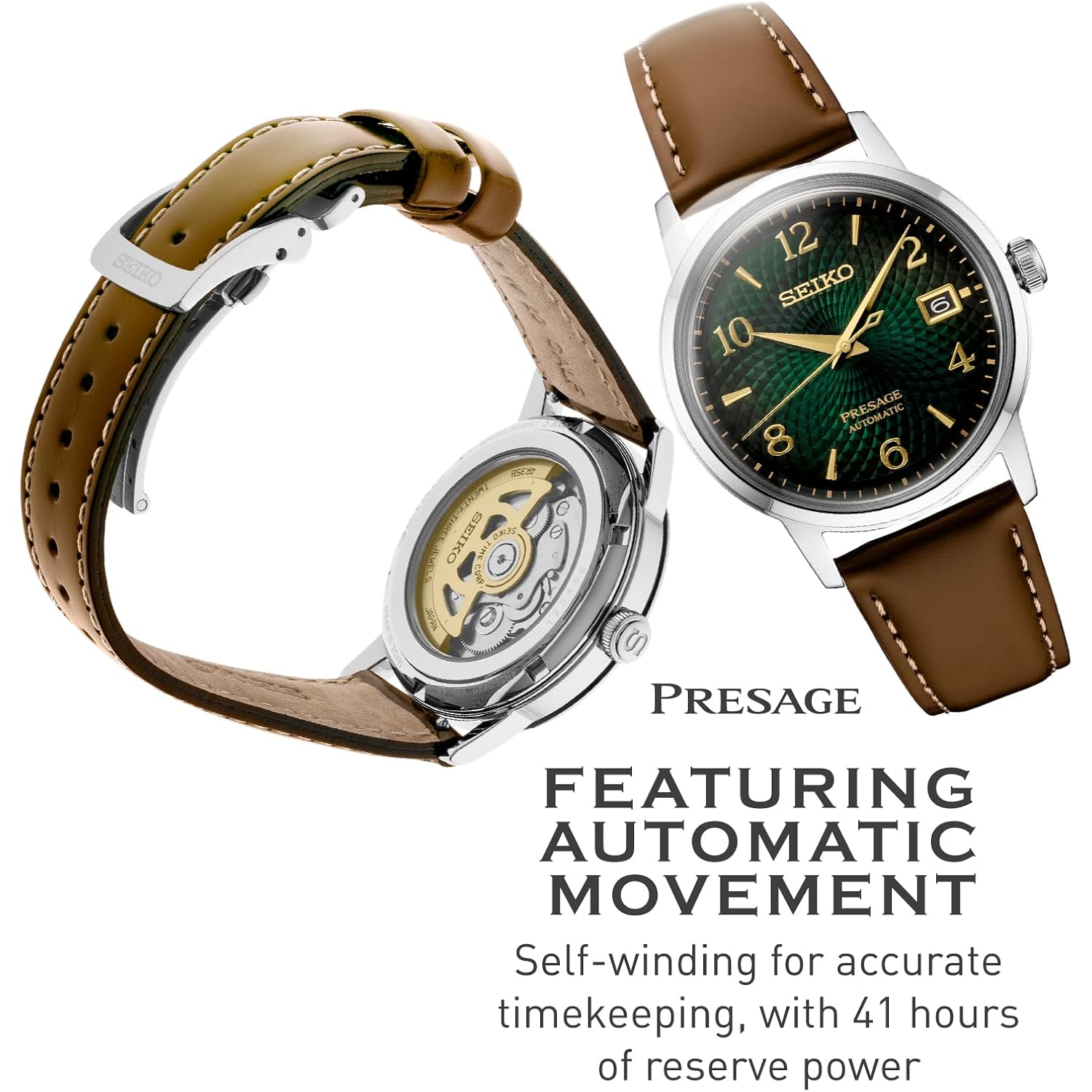 Seiko automatic horloge for men - presage cocktail - Image 3