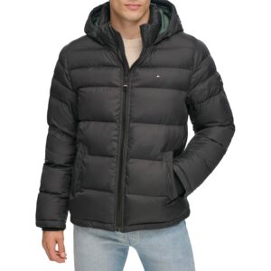 Tommy Hilfiger Heren dons Alternative capuchon puffer jas