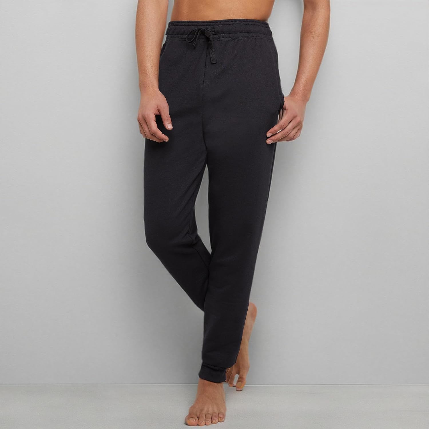Hanes EcoSmart jogger sweatpants, Heren Midweight fleece Lounge - Image 6