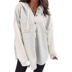 SHEWIN oversized sweatshirt for Dames Loose Fit Casual