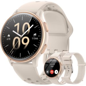 Smart horloge for Dames(Answer/Make Calls), 1.27'' AMOLED Screen
