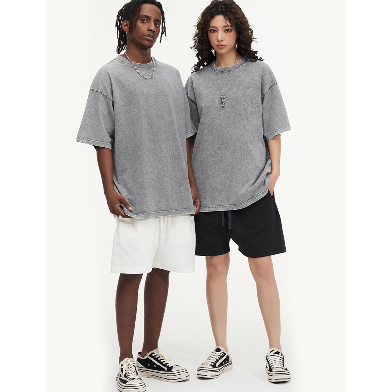 Heren t-shirt korte mouw oversized basic comfort dagelijks 2 - Image 6