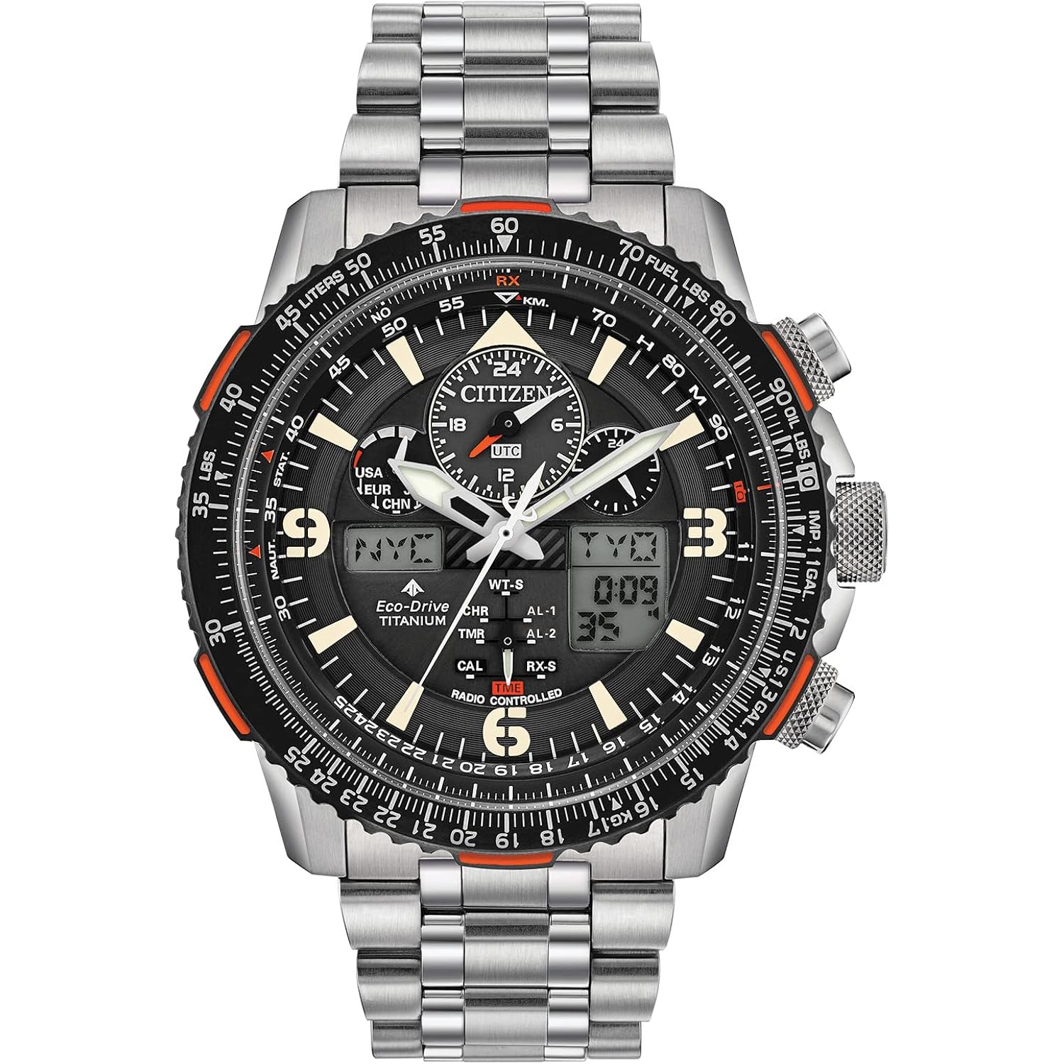 Citizen heren promaster air skyhawk eco-drive super titanium™