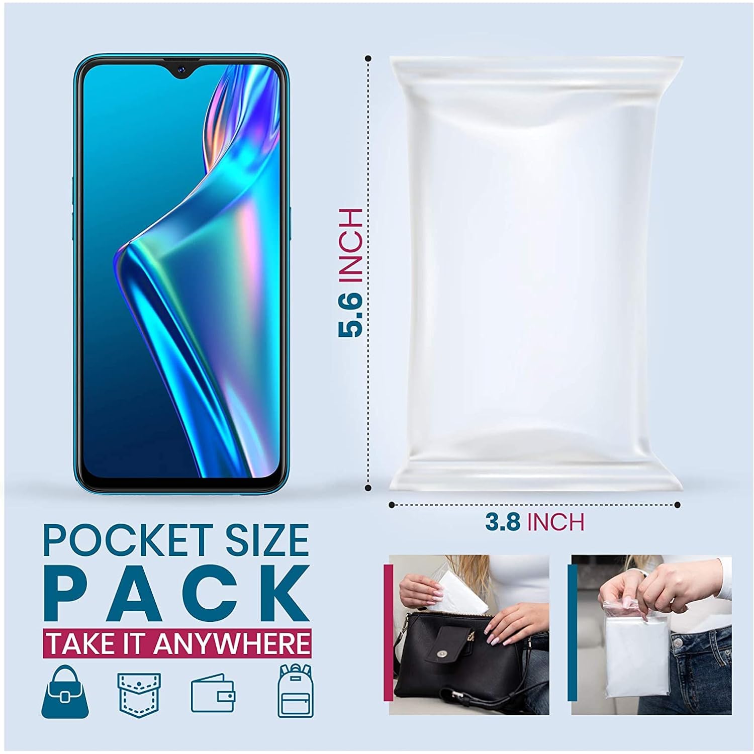 20-Pack Emergency Disposable regen Ponchos for Adults – - Image 4