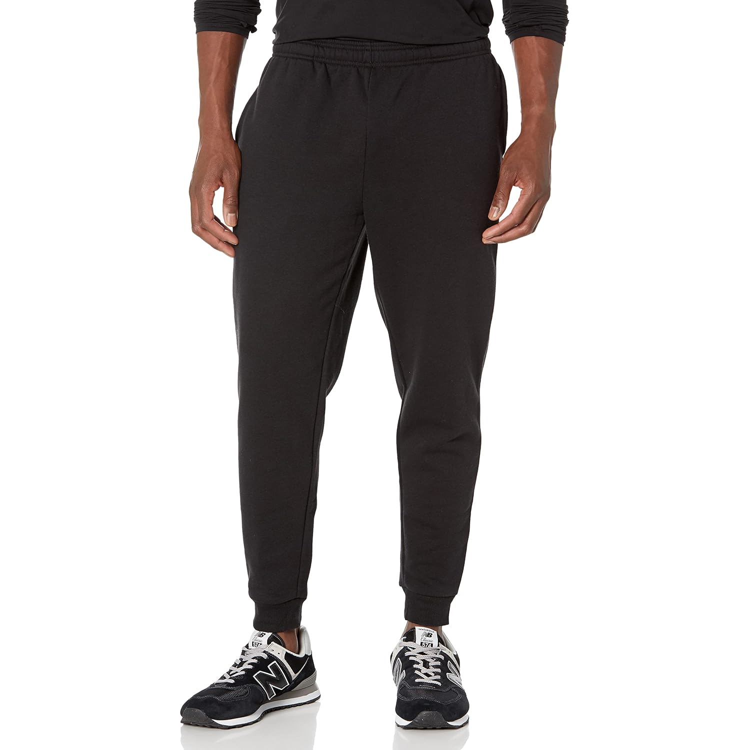 Amazon Essentials Heren Relaxed jogger sweatpants, fleece, Comfortable