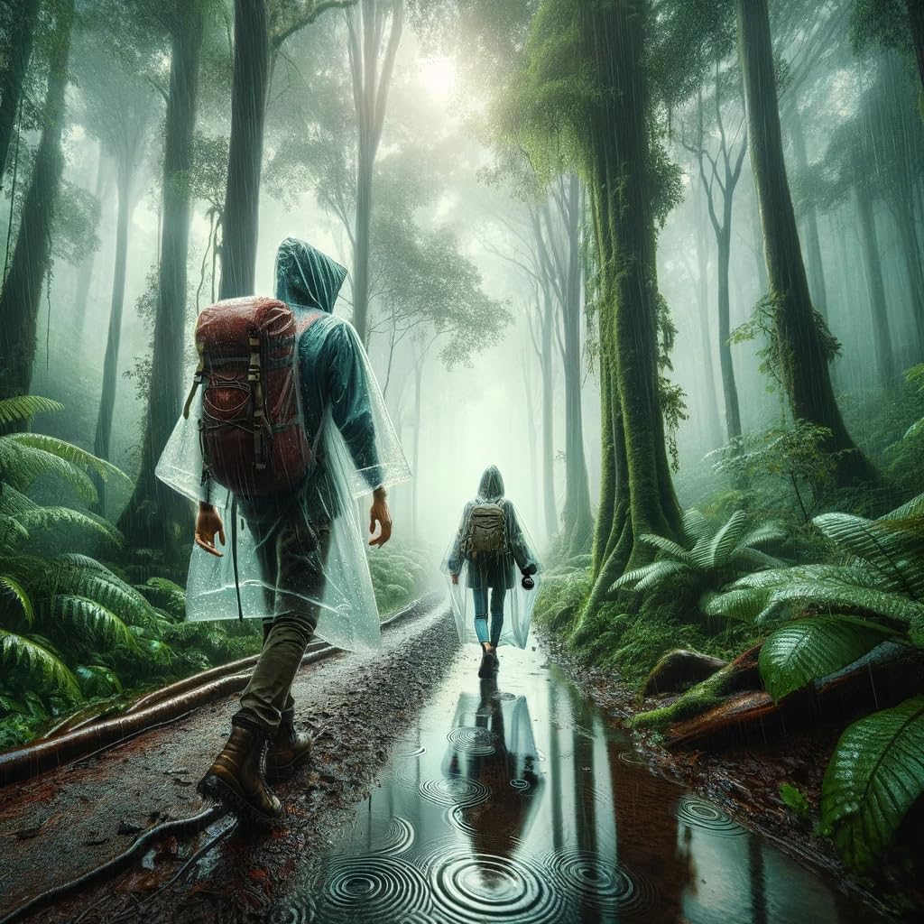 Hagon PRO Disposable regen Ponchos for Adults (5 - Image 4