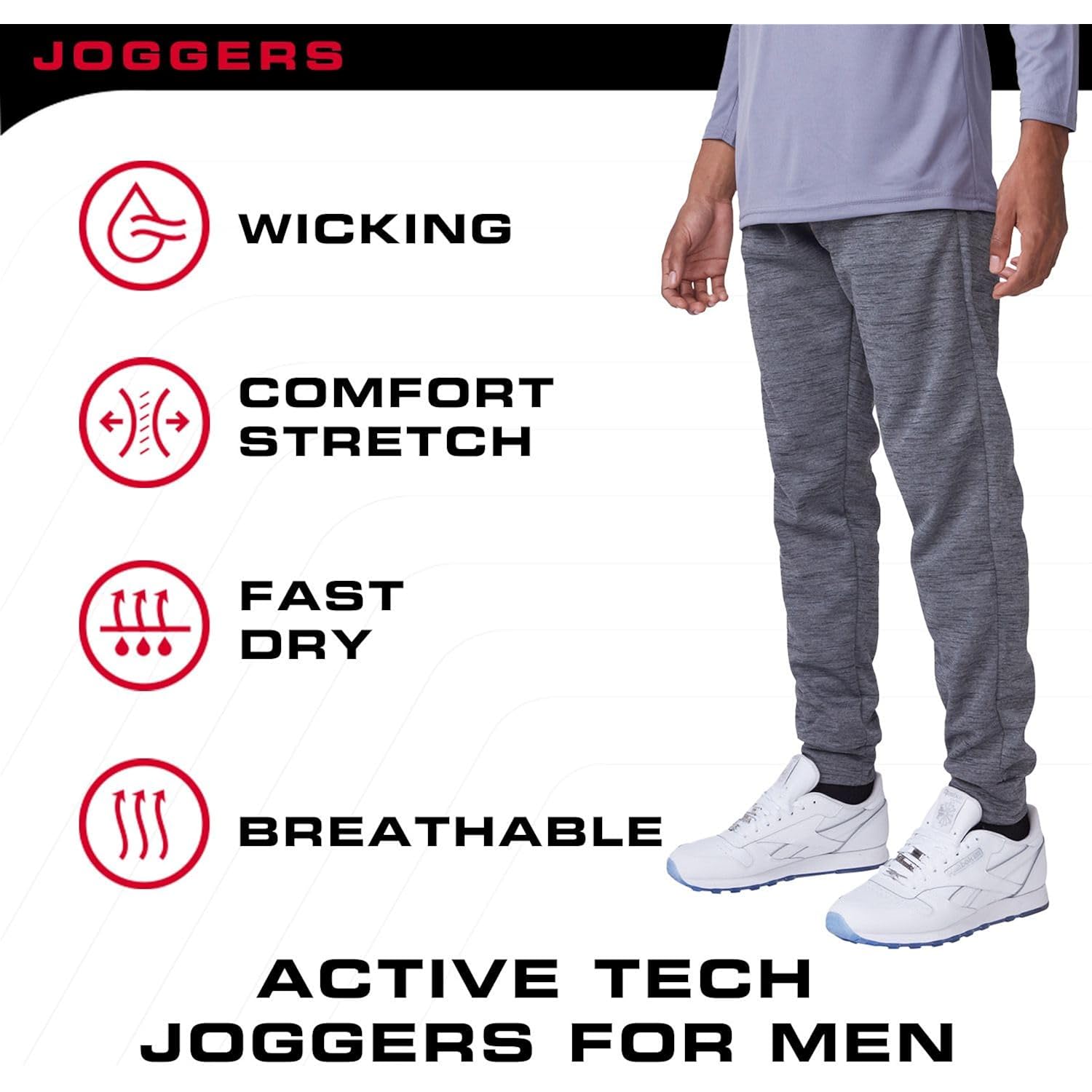 Ultra Performance 3 Pack Heren jogger Heren Athletic - Image 6
