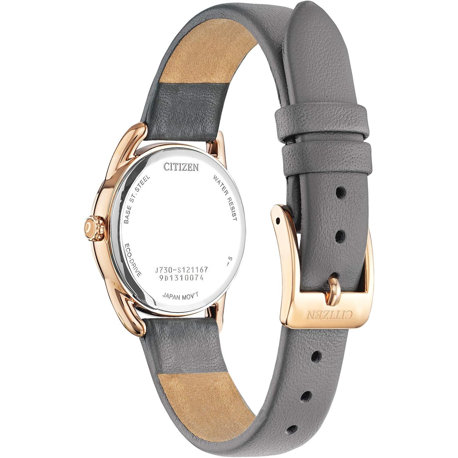 Citizen Dames Eco-Drive Dress Classic horloge in Rose-tone - Image 3