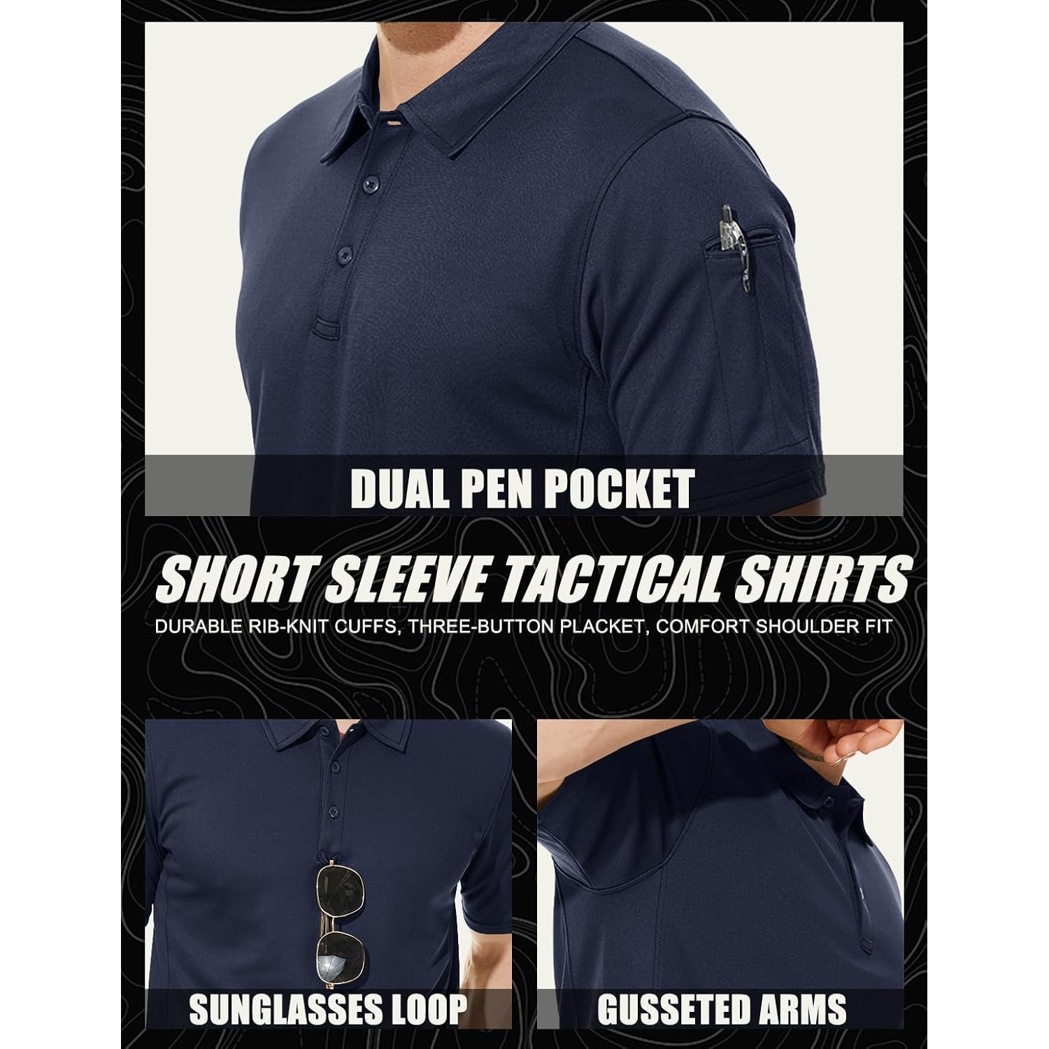 Heren polo shirt korte mouw basic comfort dagelijks - Image 5