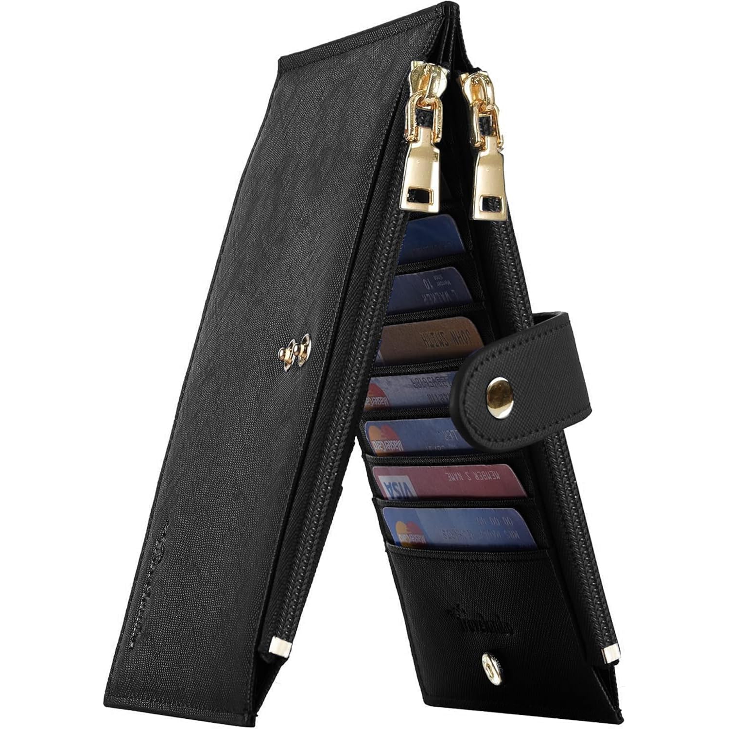 Travelambo RFID portemonnee Dames groot Size Bifold Multi